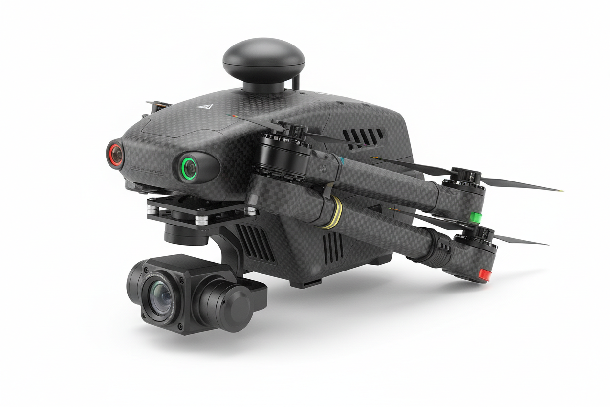 Peregrine Basic Foldable Quadcopter Drone for Industrial, Surveillance, and BVLOS Missions