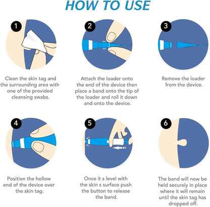 2 in 1 Skin Tag Remover Kit - Painless